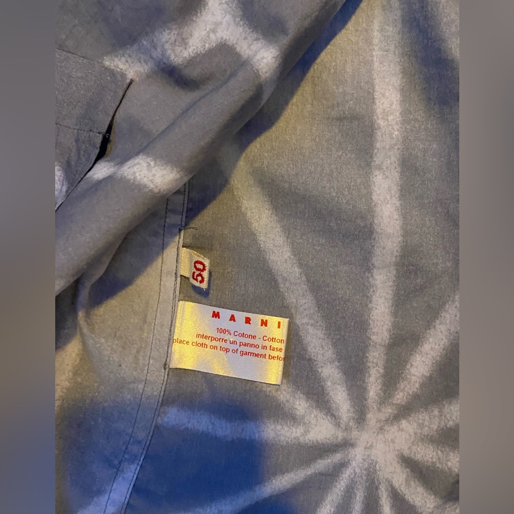 Marni Diamond Pattern Button Up - image 2